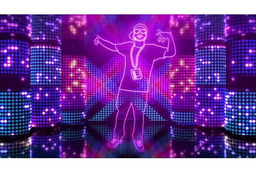  c007C哩C哩 - Matteo - Panama 动感街舞爵士舞LED大屏背景视频 包素材网