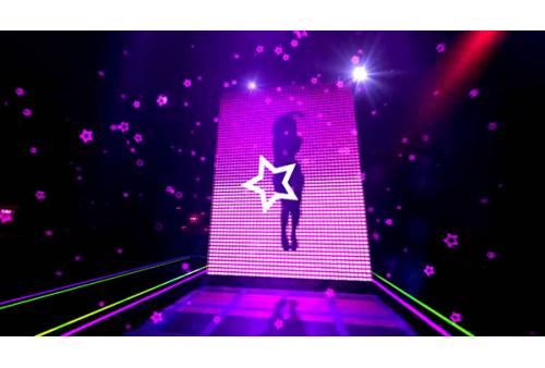 c020 superstar SHE组合歌曲演唱舞蹈舞台LED大屏幕背景视频素材 包素材网