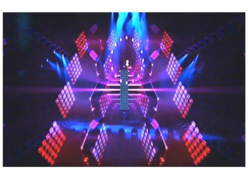 k050浪漫樱花动感舞蹈街舞爵士舞LED大屏幕高清背景视频素材 包素材网