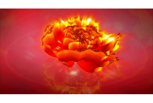 c306盛世欢歌大气开场舞牡丹花节日庆典晚会演出LED背景视频素材b 包素材网