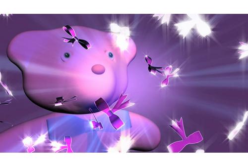c396 洋娃娃和小熊跳舞 儿歌配乐LED舞美背景视频素材 包素材网