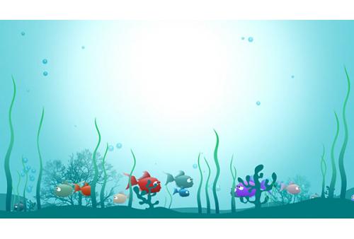 s121海底可爱小鱼儿童卡通动画高清视频素材 包素材网