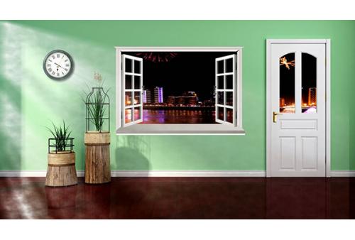 x051家庭客厅情景剧小品相声背景视频舞台LED大屏幕视频素材
