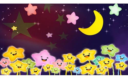 c1055我和星星打电话小荷风采少儿舞蹈舞台LED大屏幕背景视频素材 包素材网